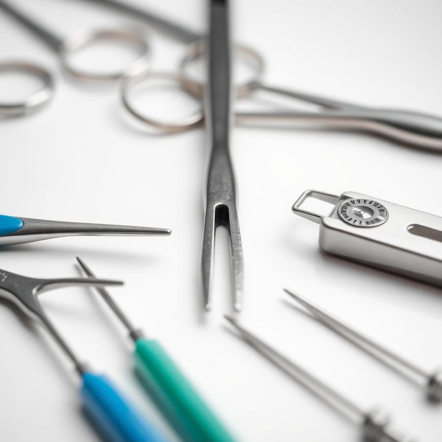 Instrumentos odontológicos esterilizados